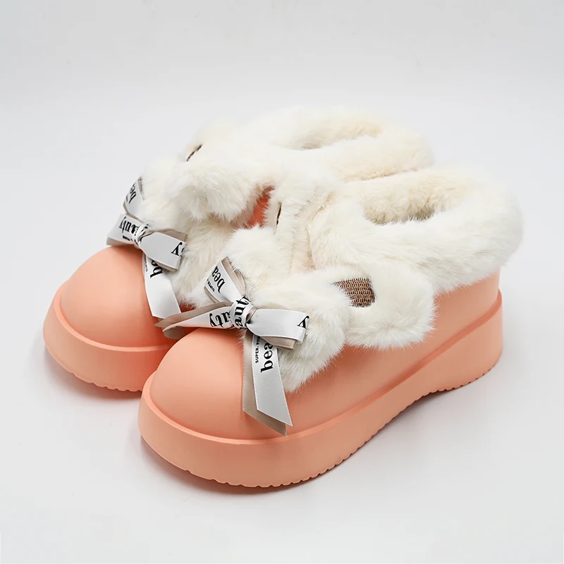 Buty śniegu na uszach Bowknot