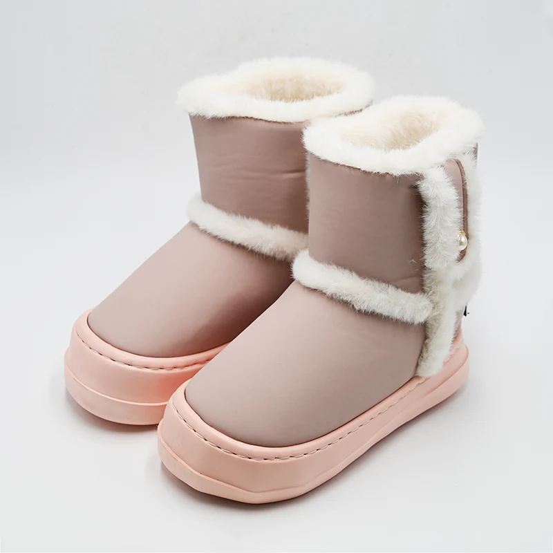 Pluszowe buty śnieżne